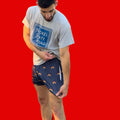 Rainbow Pride Shorts – Blue