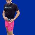 Rainbow Pride Shorts – Pink