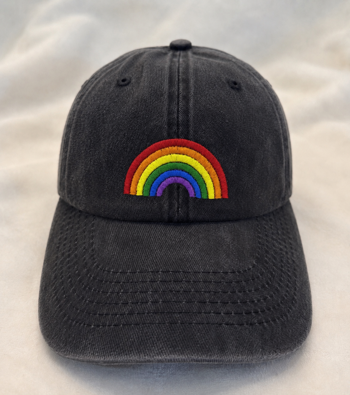Vintage Rainbow Pride Hat