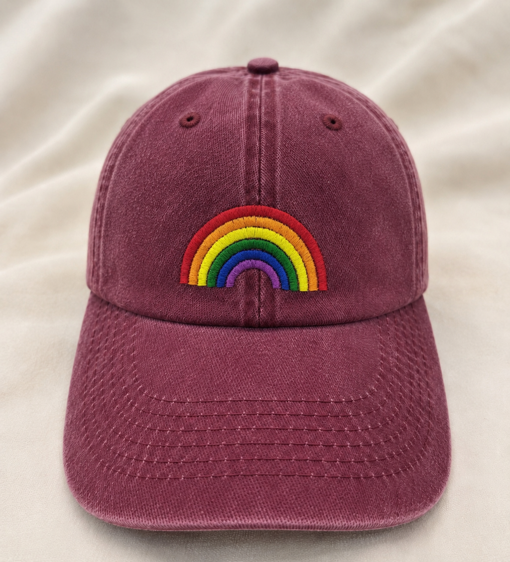 Vintage Rainbow Pride Hat